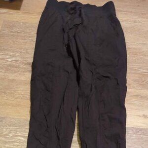 Black lululemon dance studio pants size 2